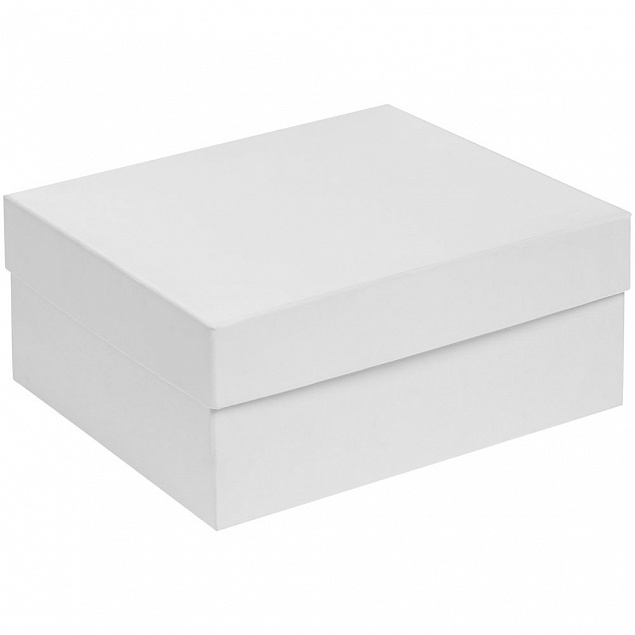 Коробка Satin, большая, белая с логотипом в Ставрополе заказать по выгодной цене в кибермаркете AvroraStore