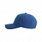 Бейсболка FIJI, 5 клиньев, 100 % переработанный полиэстер, липучка, синий с логотипом в Ставрополе заказать по выгодной цене в кибермаркете AvroraStore