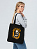 Холщовая сумка «Хемингуэй», черная с логотипом в Ставрополе заказать по выгодной цене в кибермаркете AvroraStore