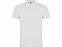Рубашка поло Star мужская, белый с логотипом в Ставрополе заказать по выгодной цене в кибермаркете AvroraStore