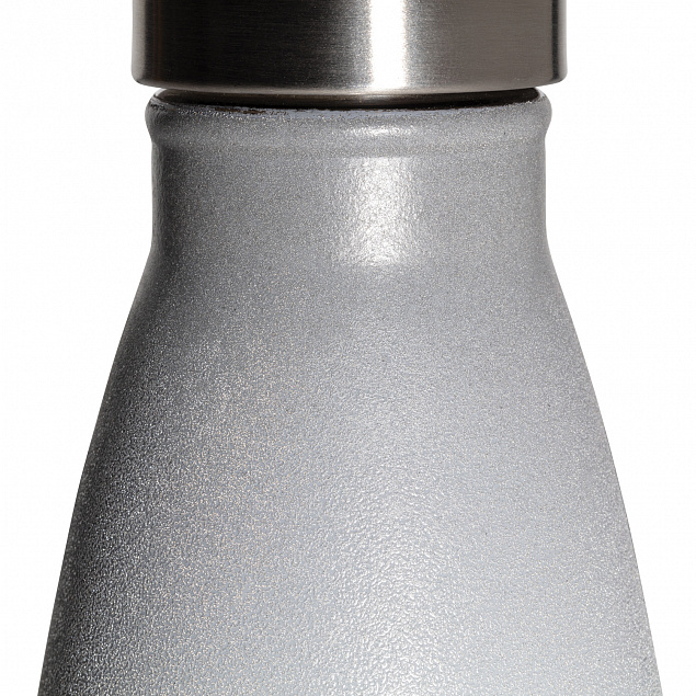 Вакуумная бутылка со светоотражающим покрытием с логотипом в Ставрополе заказать по выгодной цене в кибермаркете AvroraStore