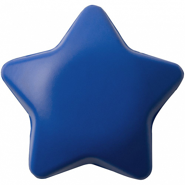 Антистресс «Звезда», синий с логотипом в Ставрополе заказать по выгодной цене в кибермаркете AvroraStore