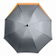 Зонт-трость Portobello Dune, серый/оранжевый с логотипом в Ставрополе заказать по выгодной цене в кибермаркете AvroraStore