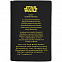 Обложка для паспорта Star Wars Title, черная с логотипом в Ставрополе заказать по выгодной цене в кибермаркете AvroraStore
