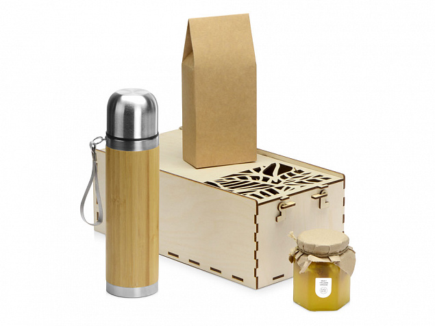 Подарочный набор Warm honey с логотипом в Ставрополе заказать по выгодной цене в кибермаркете AvroraStore