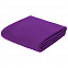 Флисовый плед Warm&Peace XL, фиолетовый с логотипом в Ставрополе заказать по выгодной цене в кибермаркете AvroraStore