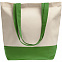 Холщовая сумка Shopaholic, ярко-зеленая с логотипом в Ставрополе заказать по выгодной цене в кибермаркете AvroraStore