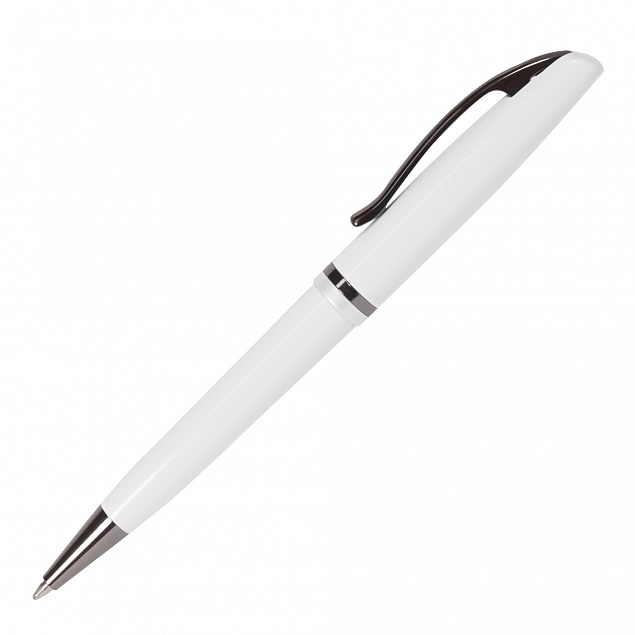 Шариковая ручка ART, белая с логотипом в Ставрополе заказать по выгодной цене в кибермаркете AvroraStore