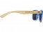 Sun Ray очки с бамбуковой оправой, process blue с логотипом в Ставрополе заказать по выгодной цене в кибермаркете AvroraStore