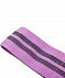 Фитнес-резинка Pastel, низкая нагрузка, фиолетовая с логотипом в Ставрополе заказать по выгодной цене в кибермаркете AvroraStore