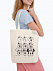 Холщовая сумка «Минни Маус. Icon Sketch», неокрашенная с логотипом в Ставрополе заказать по выгодной цене в кибермаркете AvroraStore