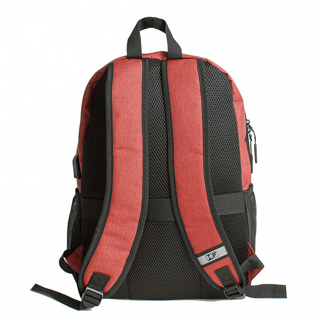 Рюкзак PULL, красный/чёрный, 45 x 28 x 11 см, 100% полиэстер 300D+600D с логотипом в Ставрополе заказать по выгодной цене в кибермаркете AvroraStore