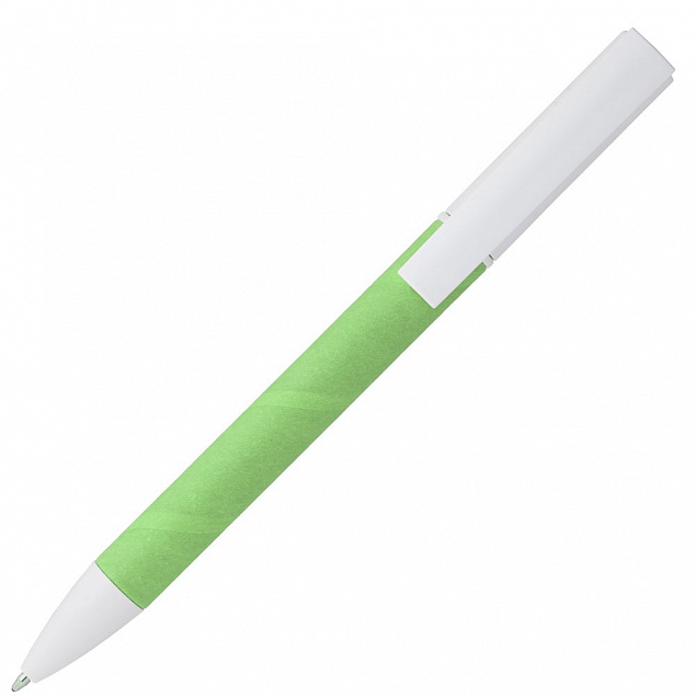 Ручка шариковая Pinokio, зеленая с логотипом в Ставрополе заказать по выгодной цене в кибермаркете AvroraStore