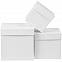 Коробка Cube M, белая с логотипом в Ставрополе заказать по выгодной цене в кибермаркете AvroraStore