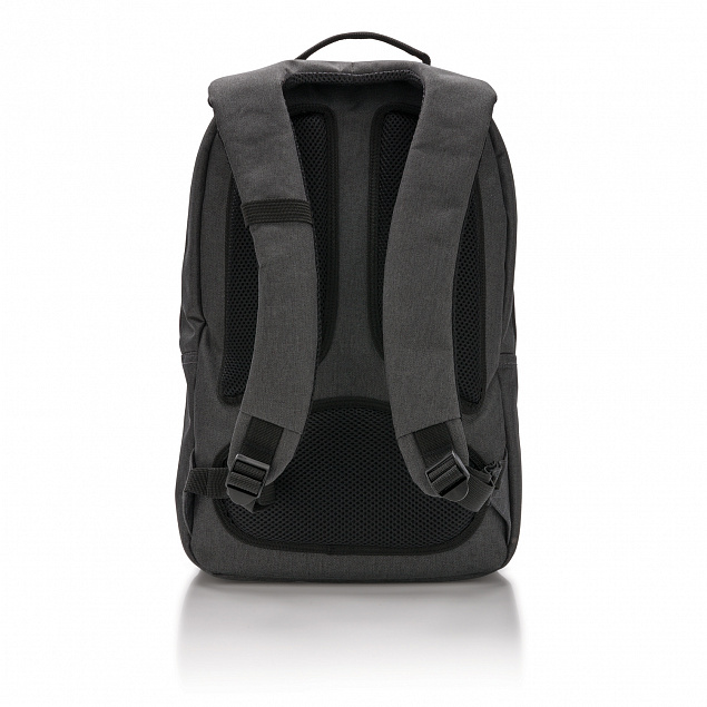 Рюкзак Smart, черный с логотипом в Ставрополе заказать по выгодной цене в кибермаркете AvroraStore