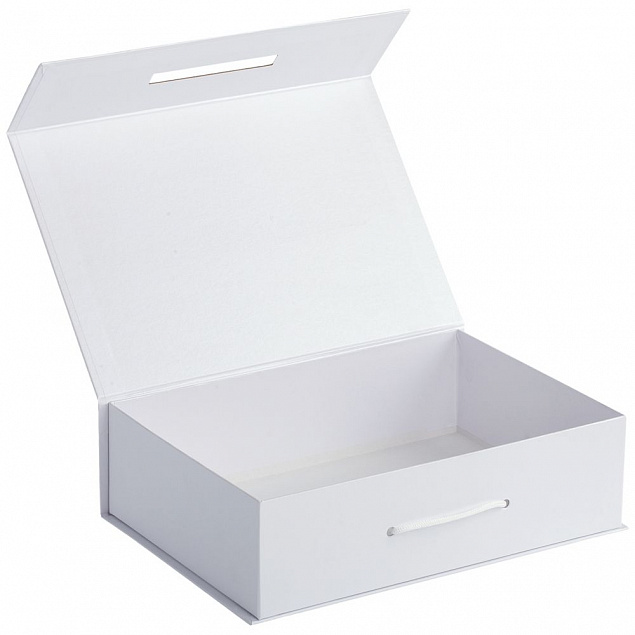 Коробка Case, подарочная, белая с логотипом в Ставрополе заказать по выгодной цене в кибермаркете AvroraStore