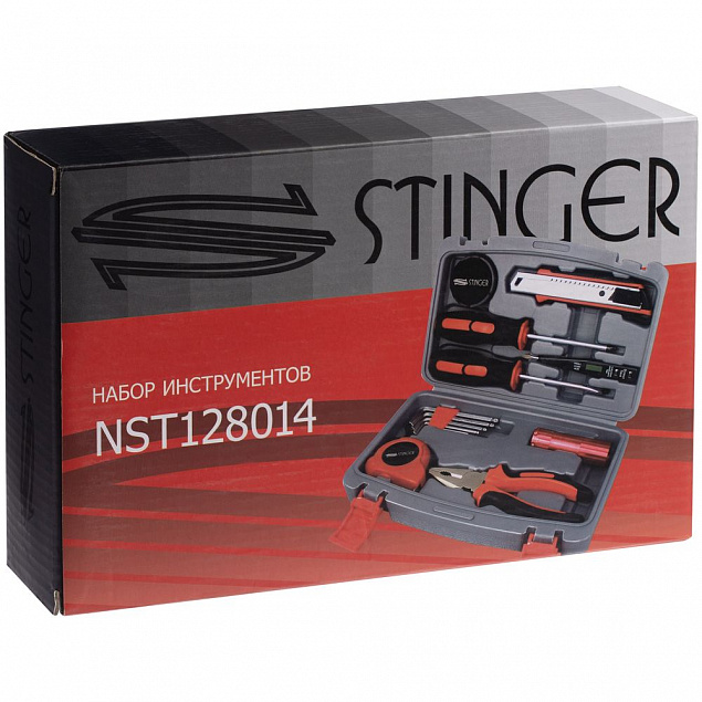 Набор инструментов Stinger 13, серый с логотипом в Ставрополе заказать по выгодной цене в кибермаркете AvroraStore