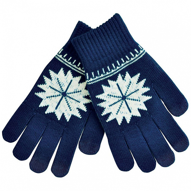 Перчатки для сенсорных экранов  "Снежинка" с логотипом в Ставрополе заказать по выгодной цене в кибермаркете AvroraStore