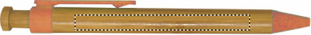Ручка шариковая из бамбука с логотипом в Ставрополе заказать по выгодной цене в кибермаркете AvroraStore