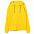 Толстовка на молнии с капюшоном Unit Siverga, желтая с логотипом в Ставрополе заказать по выгодной цене в кибермаркете AvroraStore