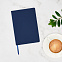 Ежедневник Portobello Trend, Latte soft touch, недатированный, синий с логотипом в Ставрополе заказать по выгодной цене в кибермаркете AvroraStore