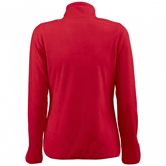 Куртка флисовая женская TWOHAND красная с логотипом в Ставрополе заказать по выгодной цене в кибермаркете AvroraStore