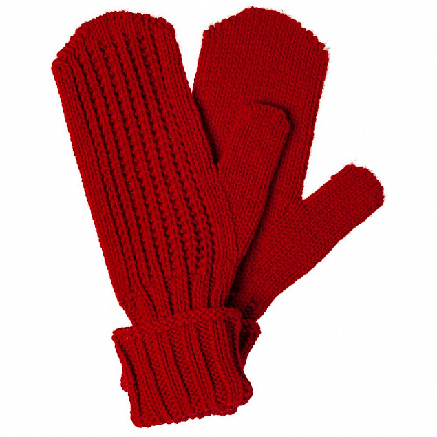 Варежки Nordkyn, красные с логотипом в Ставрополе заказать по выгодной цене в кибермаркете AvroraStore