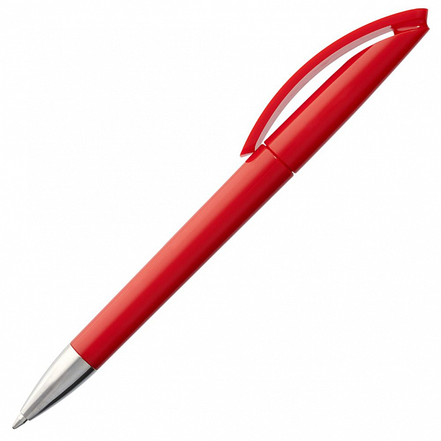 Ручка шариковая Prodir DS3.1 TPC, красная с логотипом в Ставрополе заказать по выгодной цене в кибермаркете AvroraStore