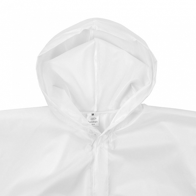 Дождевик унисекс Rainman Strong, белый с логотипом в Ставрополе заказать по выгодной цене в кибермаркете AvroraStore