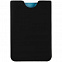 Чехол для карточки Dorset, черный с логотипом в Ставрополе заказать по выгодной цене в кибермаркете AvroraStore