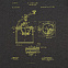 Футболка приталенная Old Patents. Coffee Mill, черный меланж с логотипом в Ставрополе заказать по выгодной цене в кибермаркете AvroraStore