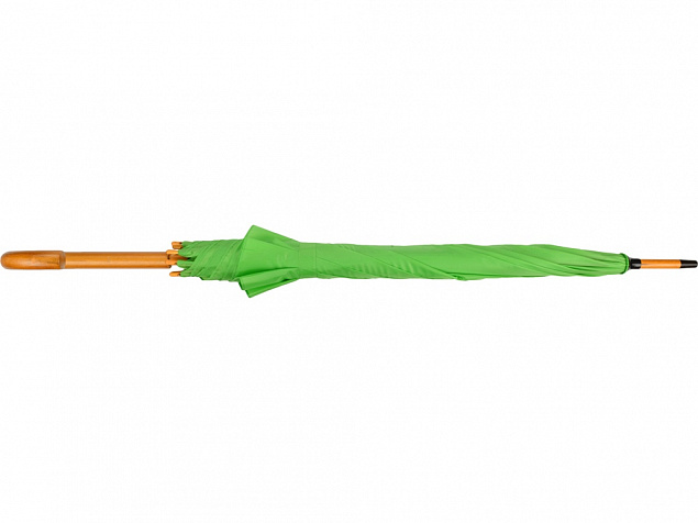Зонт-трость Радуга, зеленое яблоко с логотипом в Ставрополе заказать по выгодной цене в кибермаркете AvroraStore