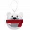 Елочный шар «Мишка» с логотипом в Ставрополе заказать по выгодной цене в кибермаркете AvroraStore