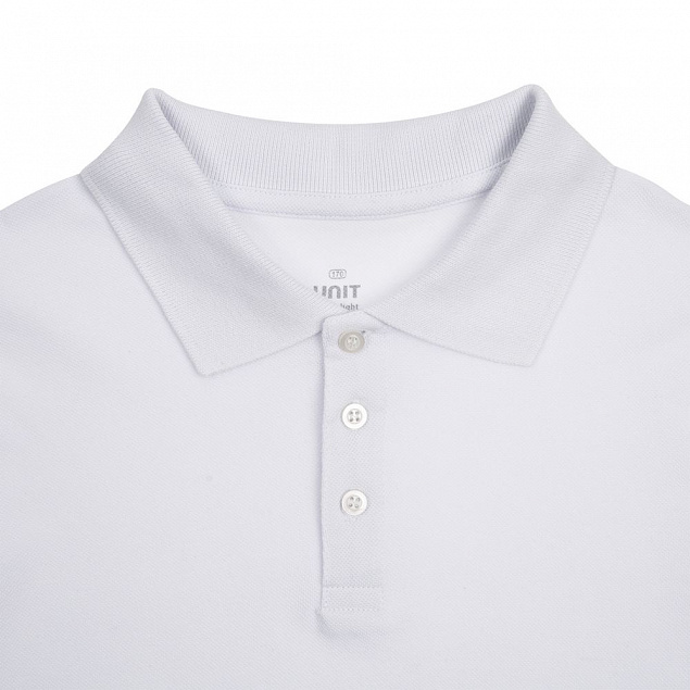 Рубашка поло Virma light, белая с логотипом в Ставрополе заказать по выгодной цене в кибермаркете AvroraStore