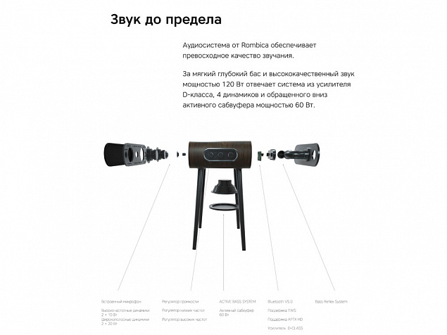 Акустическая система Mysound Jazz с логотипом в Ставрополе заказать по выгодной цене в кибермаркете AvroraStore