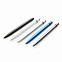 Металлическая ручка-стилус Slim, серый с логотипом в Ставрополе заказать по выгодной цене в кибермаркете AvroraStore