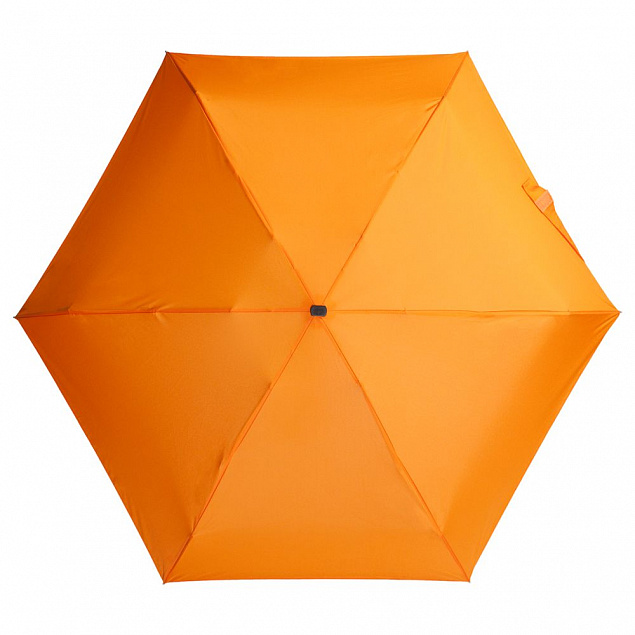 Зонт складной Unit Five, оранжевый с логотипом в Ставрополе заказать по выгодной цене в кибермаркете AvroraStore