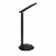 Настольная лампа Starklight с беспроводной зарядкой (черный) с логотипом в Ставрополе заказать по выгодной цене в кибермаркете AvroraStore