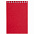 Блокнот Dali Mini в клетку, красный с логотипом в Ставрополе заказать по выгодной цене в кибермаркете AvroraStore