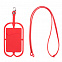 Чехол для карты на телефон Nicolaus, красный с логотипом в Ставрополе заказать по выгодной цене в кибермаркете AvroraStore