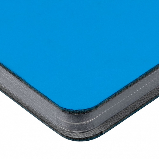 Ежедневник Flexpen Mini, недатированный, голубой с логотипом в Ставрополе заказать по выгодной цене в кибермаркете AvroraStore