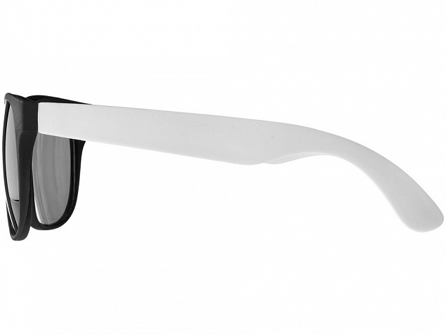 Очки солнцезащитные Retro, белый с логотипом в Ставрополе заказать по выгодной цене в кибермаркете AvroraStore