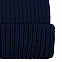 Шапка Nordvik, темно-синяя с логотипом в Ставрополе заказать по выгодной цене в кибермаркете AvroraStore