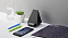 Настольные часы "Smart Pyramid" с bluetooth колонкой (3Вт) и беспроводным (15W) зарядным устройством, с подсветкой логотипа с логотипом в Ставрополе заказать по выгодной цене в кибермаркете AvroraStore