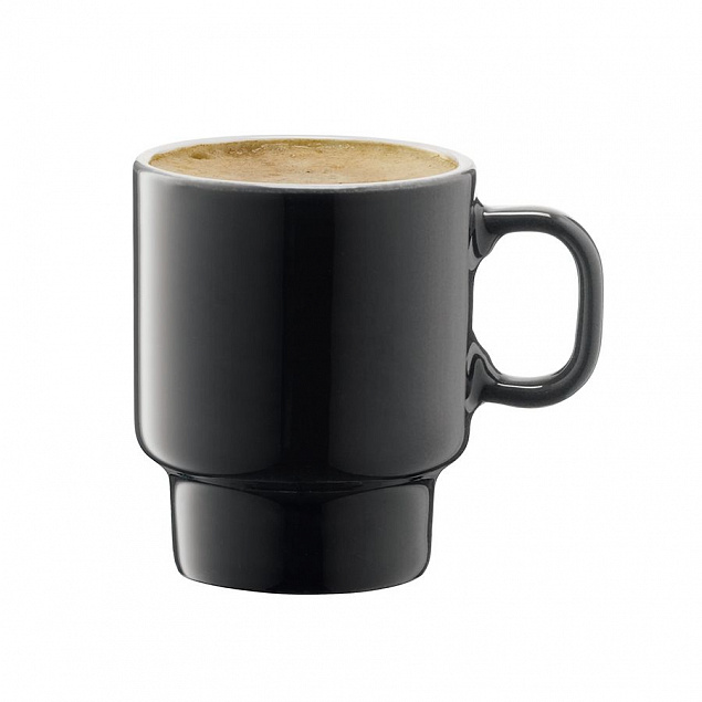 Набор чашек для эспрессо Utility, серый с логотипом в Ставрополе заказать по выгодной цене в кибермаркете AvroraStore