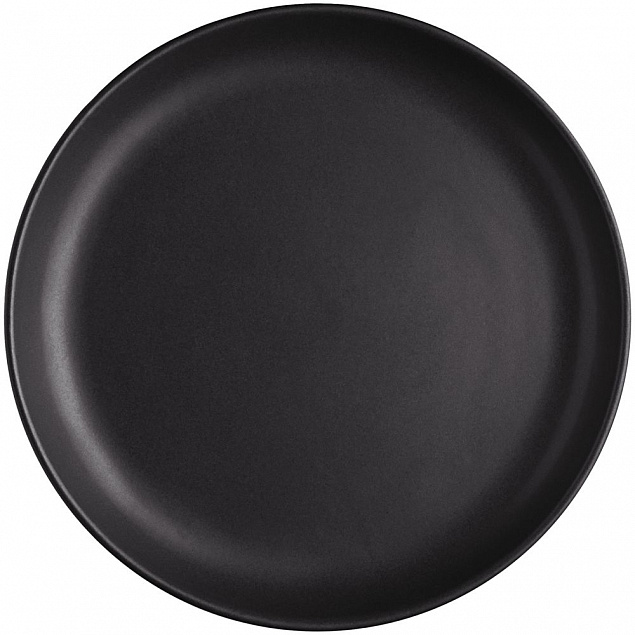 Тарелка Nordic Kitchen, малая, черная с логотипом в Ставрополе заказать по выгодной цене в кибермаркете AvroraStore