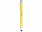 Ручка-стилус металлическая шариковая «Moneta» с анодированным покрытием с логотипом в Ставрополе заказать по выгодной цене в кибермаркете AvroraStore