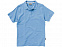 Рубашка поло Forehand женская, голубой с логотипом в Ставрополе заказать по выгодной цене в кибермаркете AvroraStore