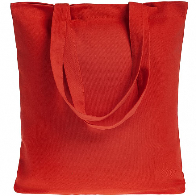 Холщовая сумка Avoska, красная с логотипом в Ставрополе заказать по выгодной цене в кибермаркете AvroraStore