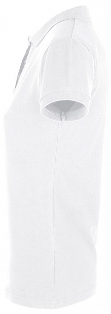 Рубашка поло женская PERFECT WOMEN 180 белая с логотипом в Ставрополе заказать по выгодной цене в кибермаркете AvroraStore